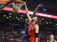 Toronto Raptors-Minnesota Timberwolves (Reuters)