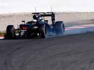 Fórmula 1: testes de pré-temporada continuam na Catalunha (EPA)