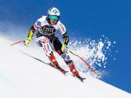 Taça do Mundo de esqui alpino na Suíça (EPA)