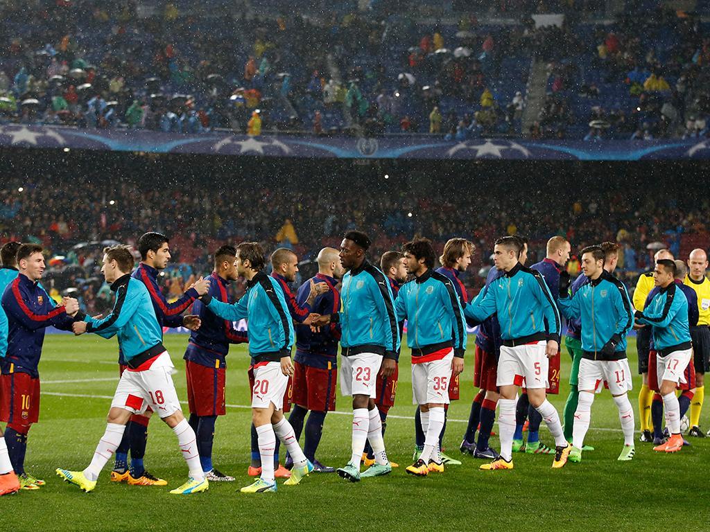 Barcelona-Arsenal (Reuters)