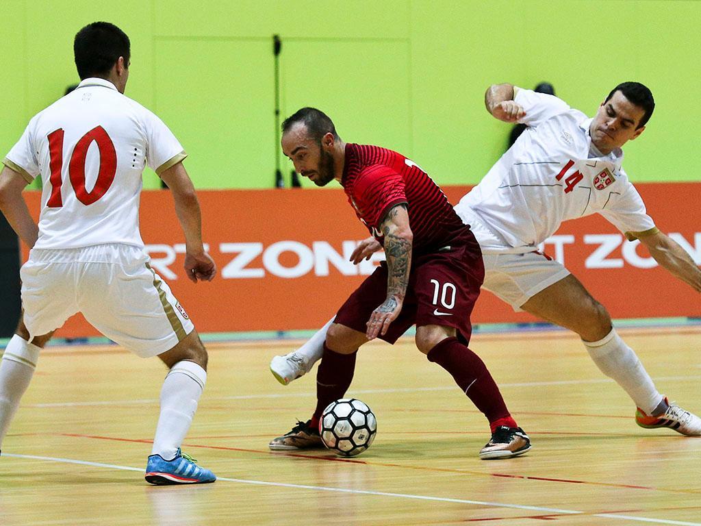 Futsal: Portugal-Sérvia (Lusa)