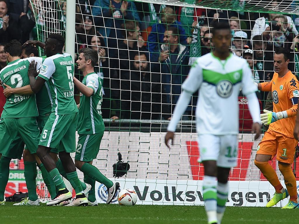 Werder Bremen-Wolfsburgo (Lusa)