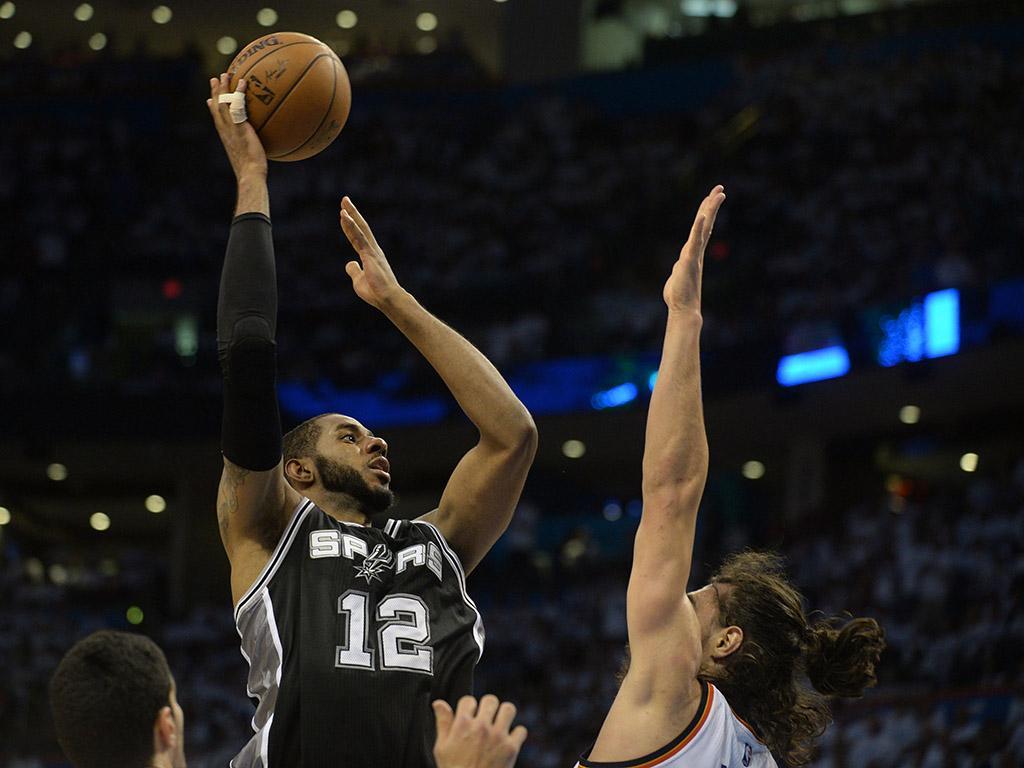 NBA: Thunder vs Spurs (REUTERS)