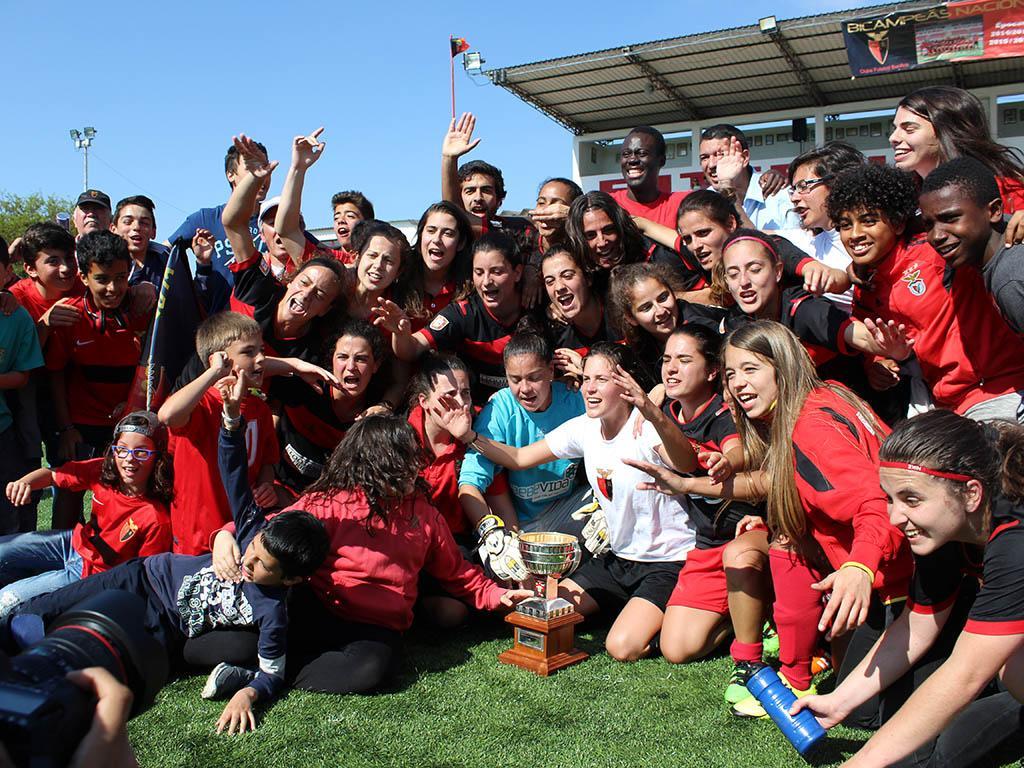 Feminino: Futebol Benfica é bicampeão (Fotos: Rui Reis)