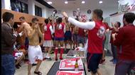 Sp. Braga vence a Taça de Portugal: a festa no balneário