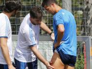 Real Madrid: Cristiano Ronaldo sai com queixas do treino