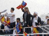 Champions: Madrid acordou de branco (Fotos EPA/JAVIER LIZON)