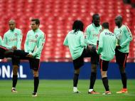 Selecção Nacional já treinou no Wembley (Reuters)