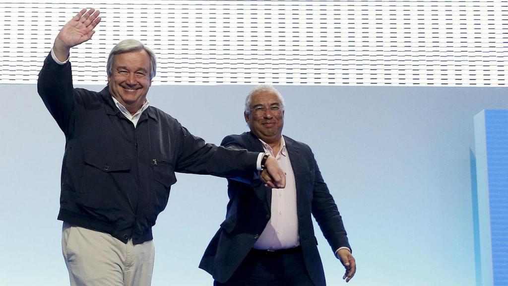 António Guterres e António Costa