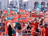Hungria vs Portugal, um jogo de nervos (foto: Paulo Sampaio)