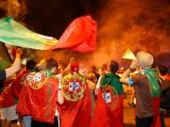 Portugal campeão Europeu, festa em Lisboa (Reuters)