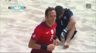Futebol de praia: Portugal-EUA, os golos do terceiro tempo