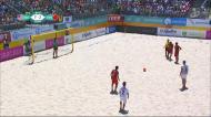 Futebol de praia: EUA-China, os golos do terceiro tempo