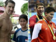 Phelps e Schooling (Reuters)