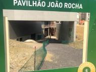 As obras do Pavilhão João Rocha