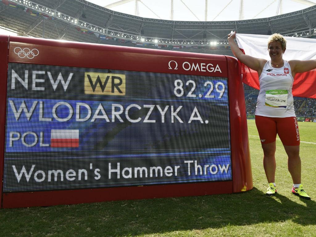 Rio: recorde mundial no martelo feminino