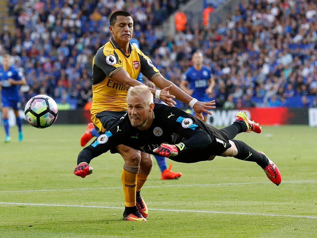 Leicester-Arsenal (Reuters)