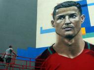 Mural de Ronaldo (Lusa/Homem de Gouveia)