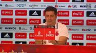 Rui Vitória sai em defesa do departamento médico do Benfica