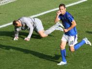 Totti, imagens na seleção