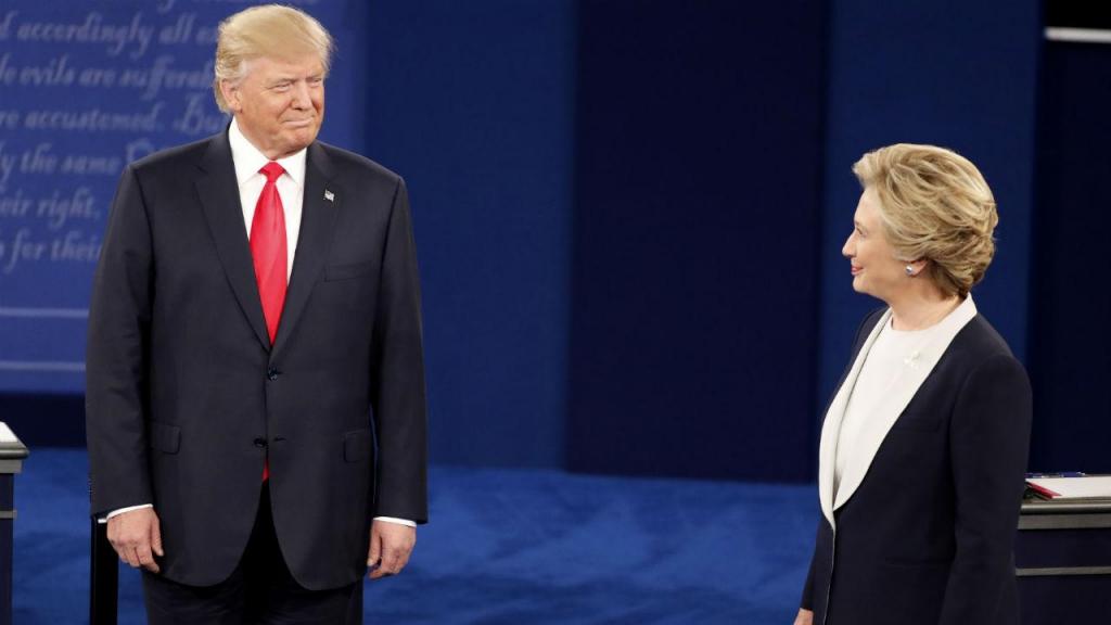 Debate Hillary Clinton vs Donald Trump in St. Louis (Reuters)