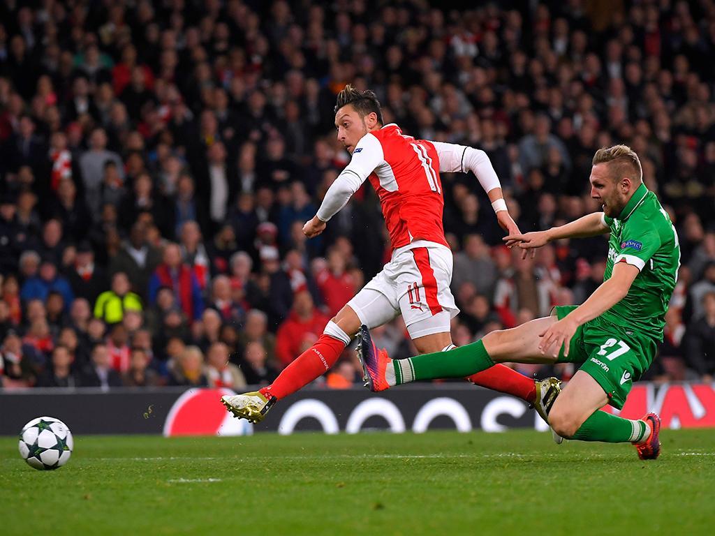 Arsenal-Ludogorets (Reuters)