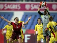 Seleção femina empatou com a Roménia (0-0)