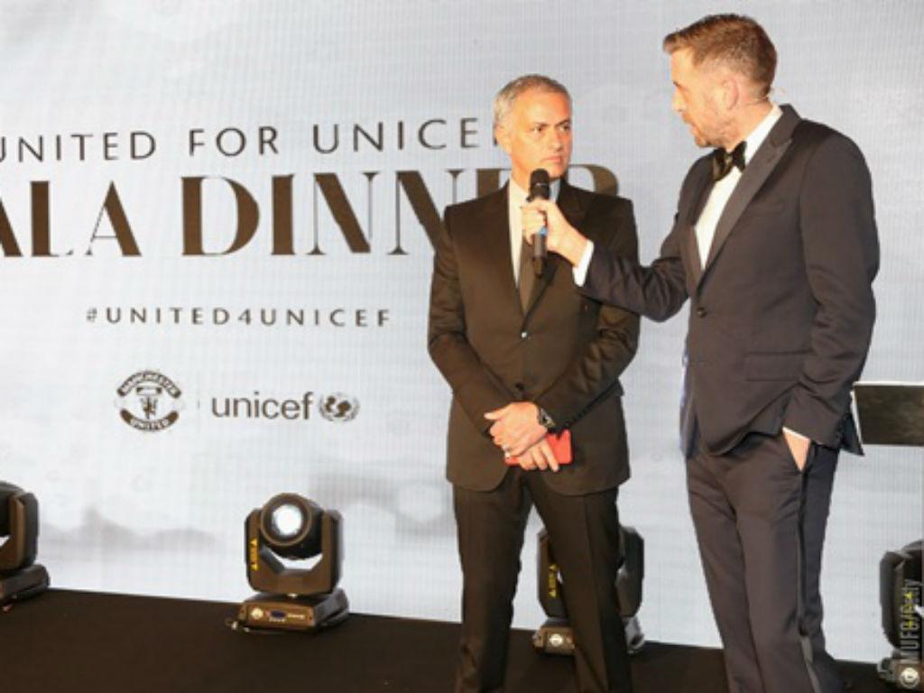 Mourinho na gala da Unicef