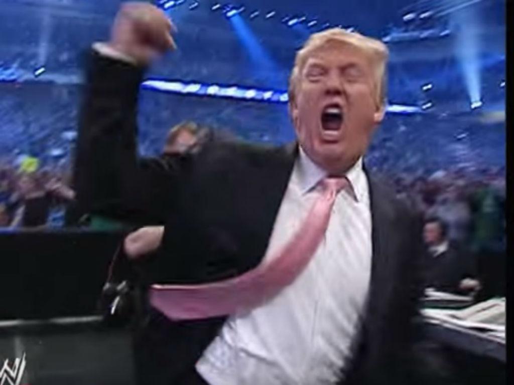 Donald Trump na WWE