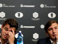 Xadrez: Magnus Carlsen e Sergei Karjakin, jovens prodígios, discutem título mundial