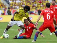 Mundial 2018: Colômbia e Chile anulam-se