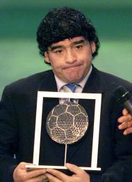 Jogador do Século da FIFA: Maradona e Pelé