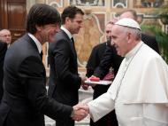 Seleção alemã visita Papa (Reuters)