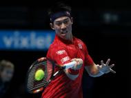 ATP Finals: Nishikori entra a vencer Wawrinka