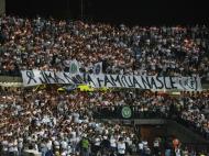 No estádio, à hora da final: a homenagem do Atletico Nacional à Chapecoense