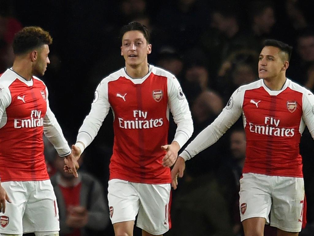 Arsenal-Stoke City (Reuters)
