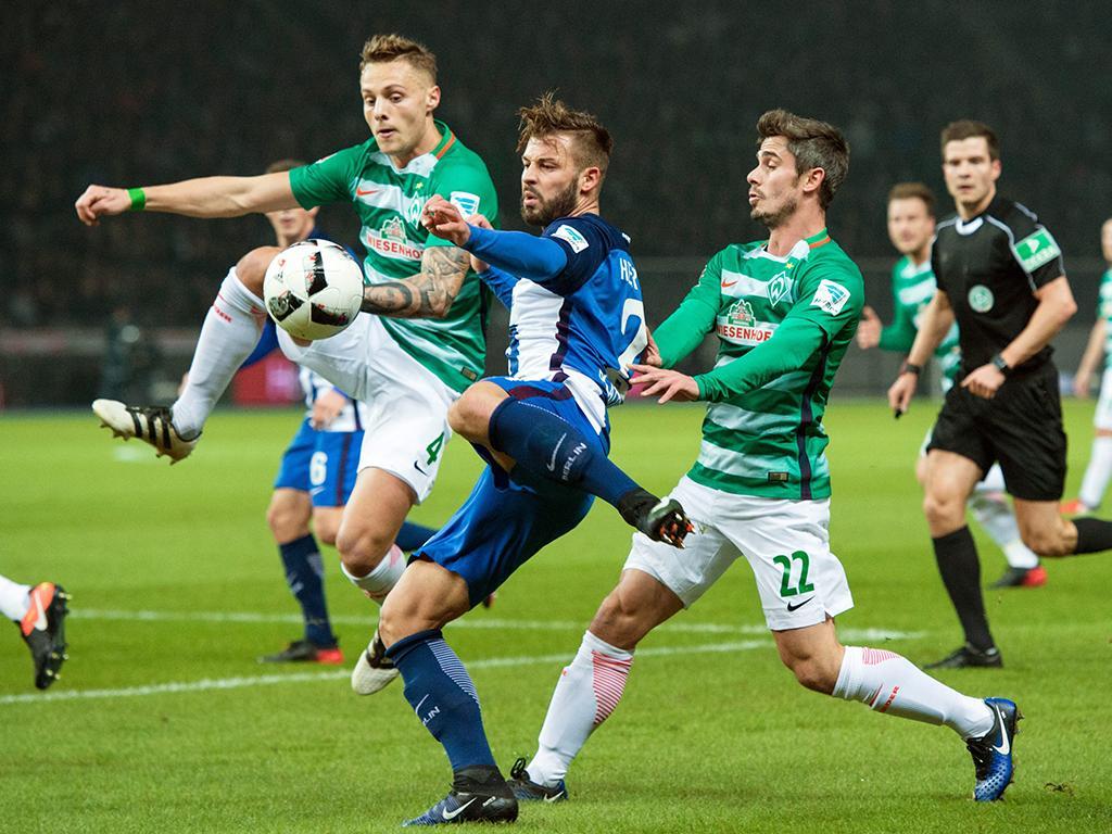 Hertha-Werder Bremen (Lusa)