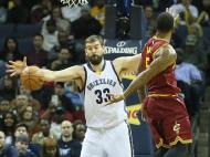 Memphis Grizzlies-Cleveland Cavaliers (Reuters)