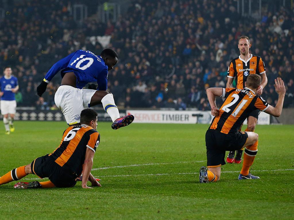 Hull City-Everton (Reuters)