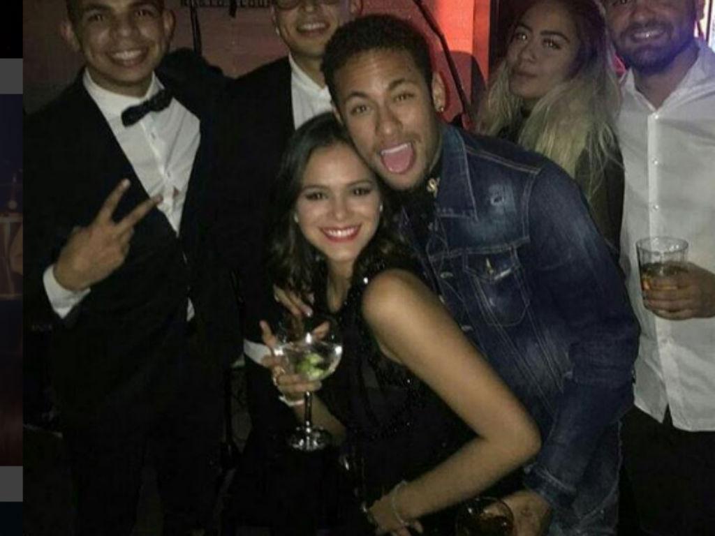 Neymar na sua festa de anos