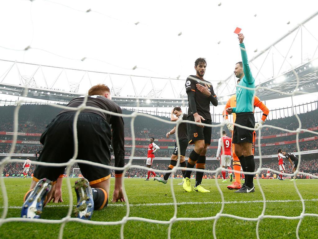 Arsenal-Hull City (Reuters)