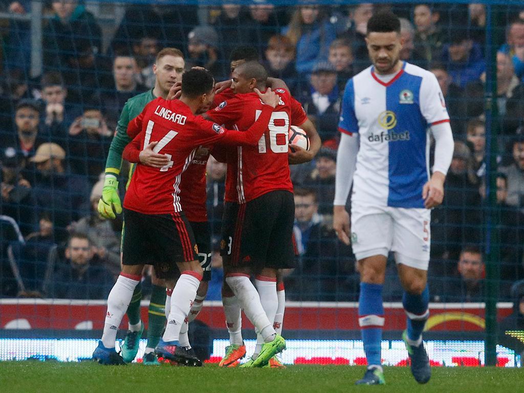 Blackburn-Manchester United (Reuters)