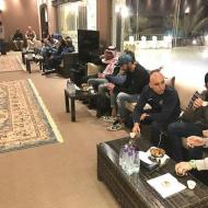 Jantar de equipa do Al Taawon