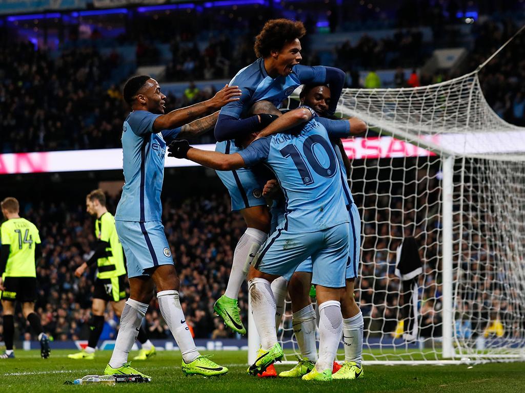 Manchester City-Huddersfield (Reuters)