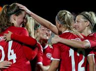 Futebol Feminino: Rússia-Dinamarca (Lusa)
