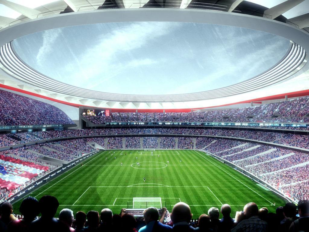 Atlético Madrid: o novo estádio (Fotos atleticomadrid.com)