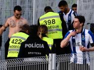 Confrontos no Benfica-FC Porto (Lusa) 