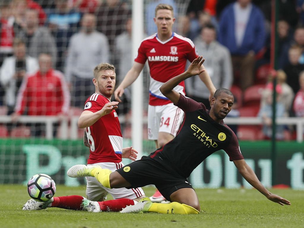 Middlesbrough-Manchester City (Reuters)