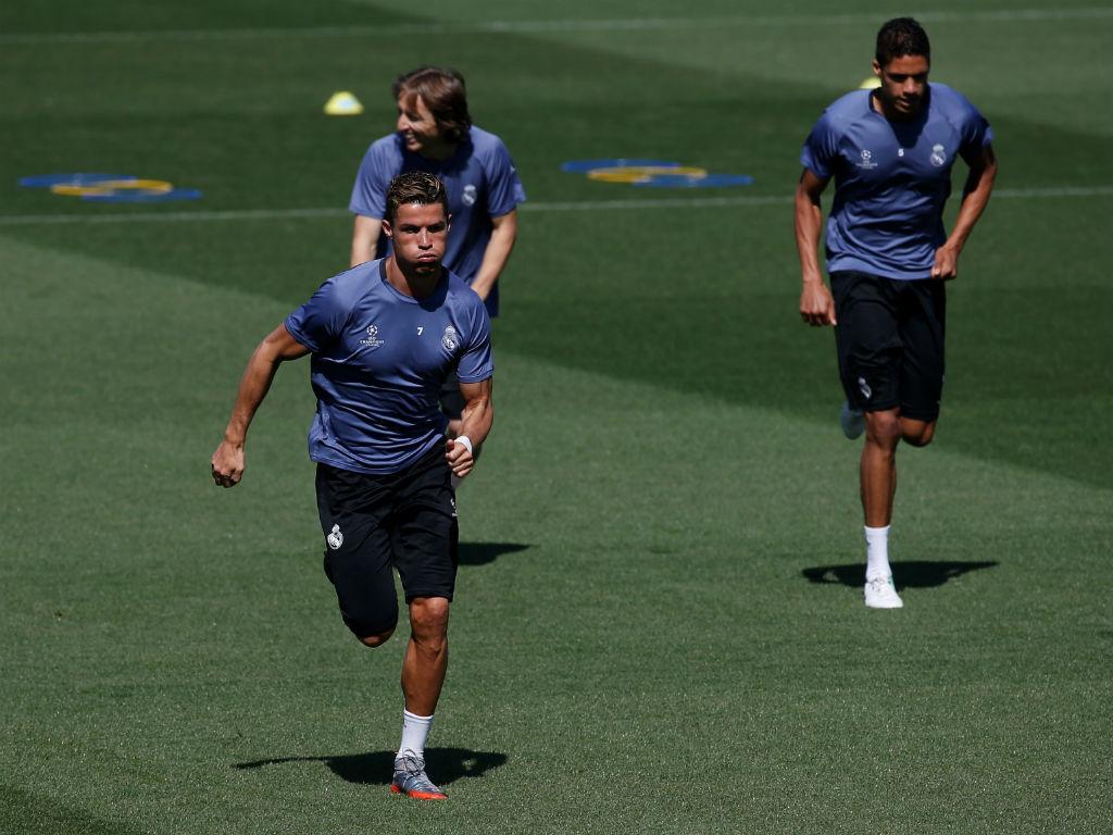 Treinos Real Madrid (Reuters)