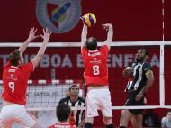 Voleibol: Benfica-Sporting de Espinho (Lusa)